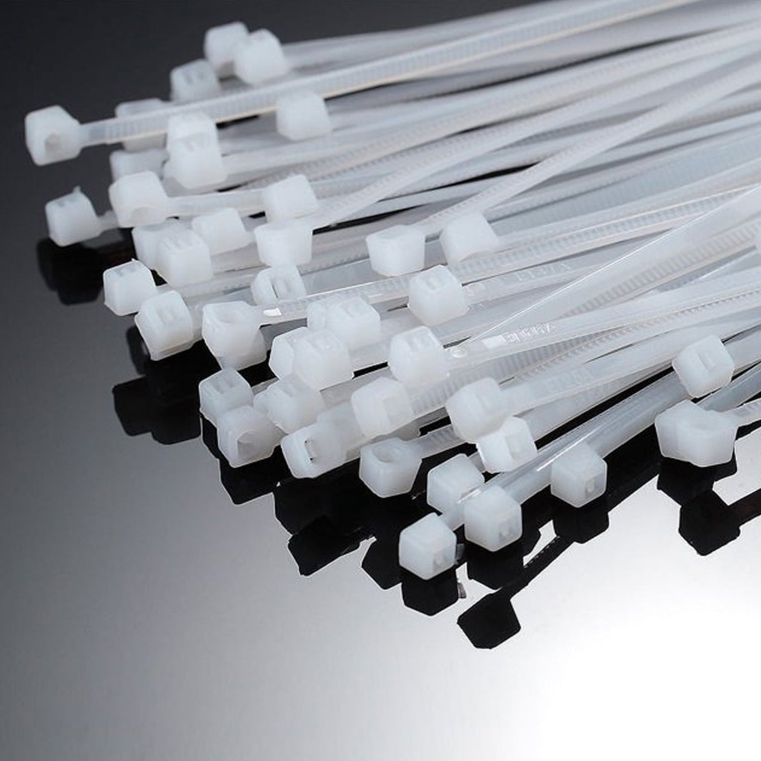 3×100 MM Nylon Self-Locking Cable Ties – Heavy Duty Zip Wire Tie (100 Pc) Your Brand