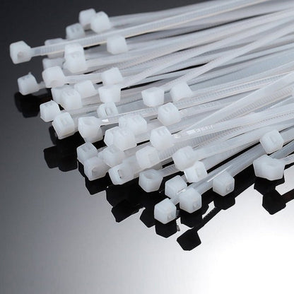 3×100 MM Nylon Self-Locking Cable Ties – Heavy Duty Zip Wire Tie (100 Pc) Your Brand