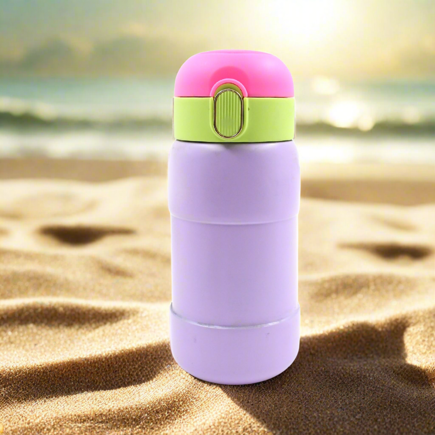 Duck Stainless Steel Water Bottle (1 Pc / Mix Design) signaturekarts