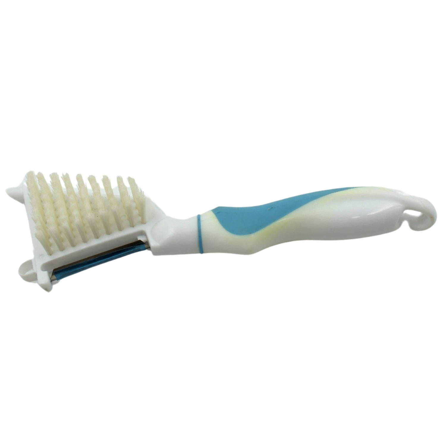 Multipurpose Peeler Brush – Stainless Steel Peeler with Cleaning Brush (1 Pc) signaturekarts