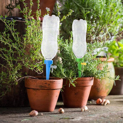 Adjustable Plant Watering Spikes with Slow Release Valve signaturekarts