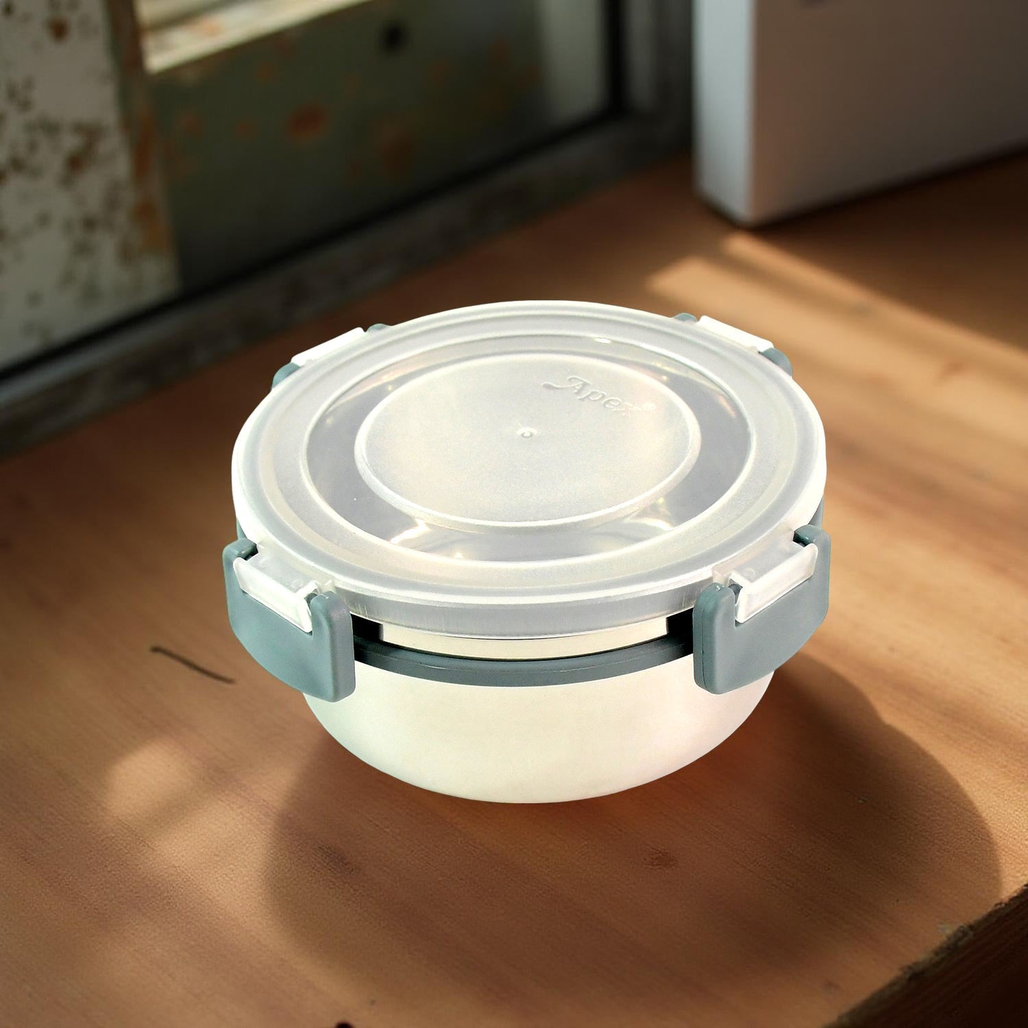 Apex Round Airtight Food Storage Container Approx 500 ml (1 Pc) Signature Kart