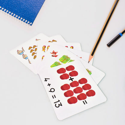 Wooden MathTime for Kids - Educational Math Card Game Signaturekarts