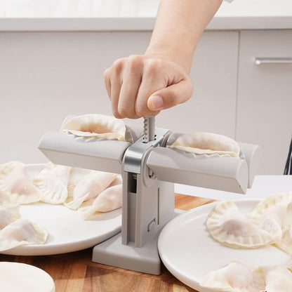 Double Head Dumpling Maker Mold – Easy Press Tool for Making Dumplings signaturekarts