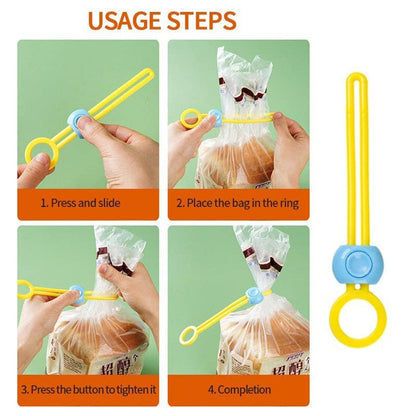 Food Bag Sealing Clips - Multi-Purpose Reusable Organizers for Kitchen & Home (1pc) signaturekarts