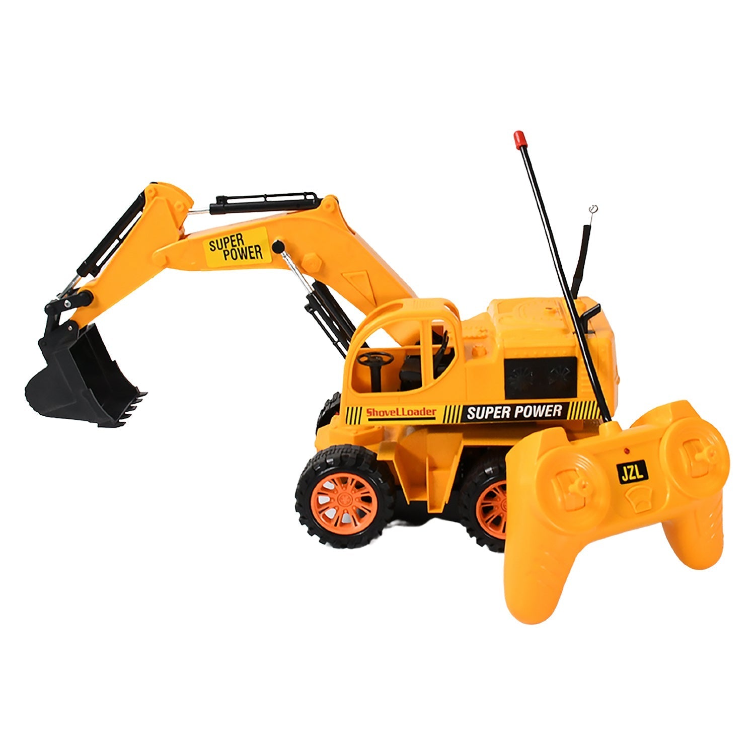 Plastic JCB Construction Toy Remote Control Super Power JCB Truck Toy for Kids 1 Set signaturekarts