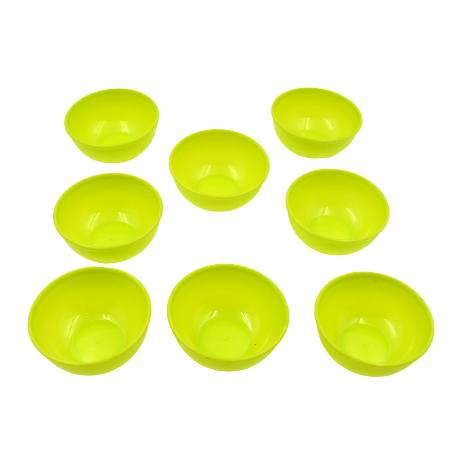 Multipurpose Small Plastic Bowl Katori Microwave Safe Bowl 8 Pcs Set signaturekarts