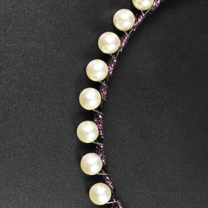 Hairband Pearls Fancy Party Hairband  (1 Pc / Mix Design), Hair accessories Signaturekarts