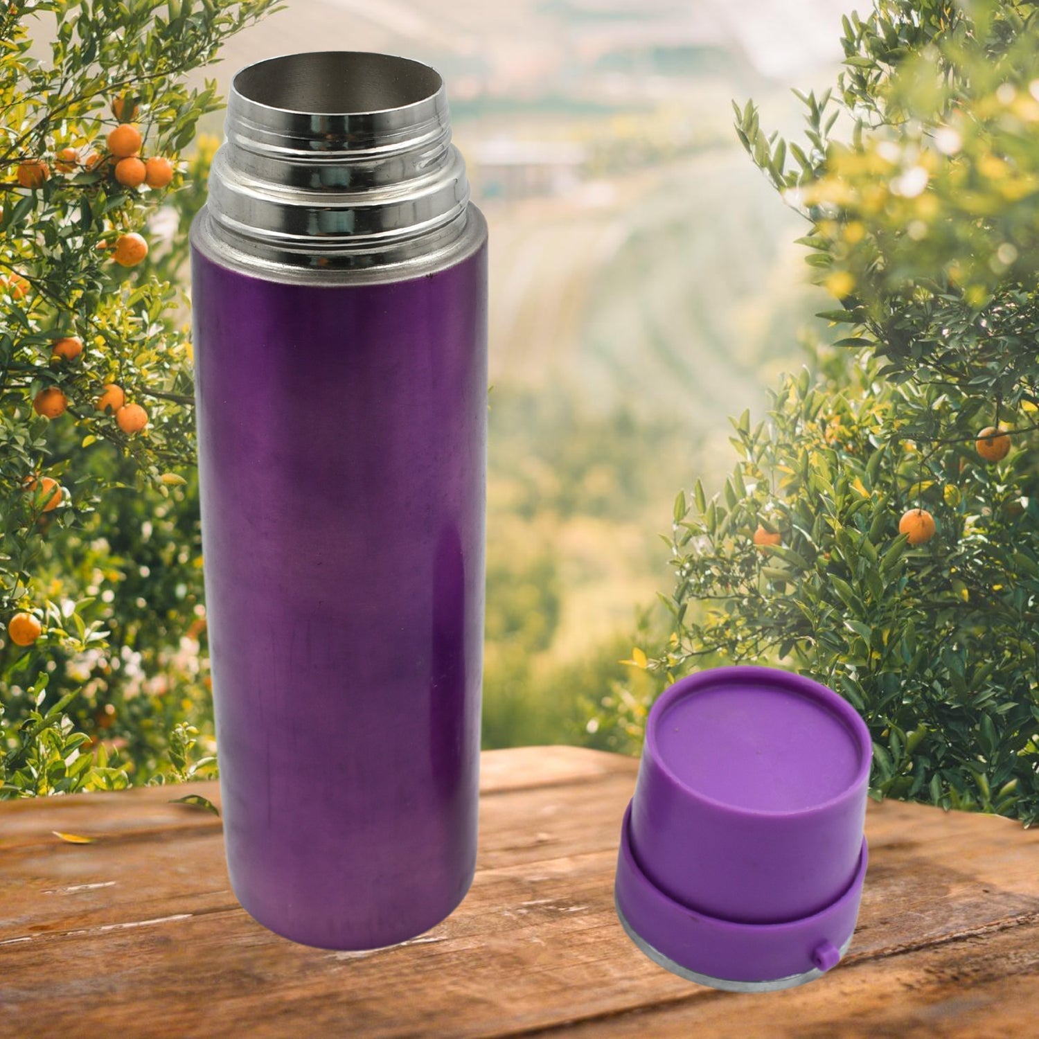 Stainless Steel Water Bottle – Leak Proof Gym Bottle (500 ML) signaturekarts