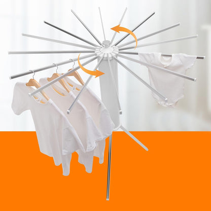 Foldable Rotary Clothes Drying Rack Stand (1 Pc) Signature Kart