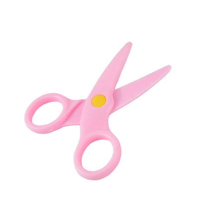 Child-Safe Plastic Scissors Set for Toddlers & Preschool Kids - Art & Craft Supplies Your Brand