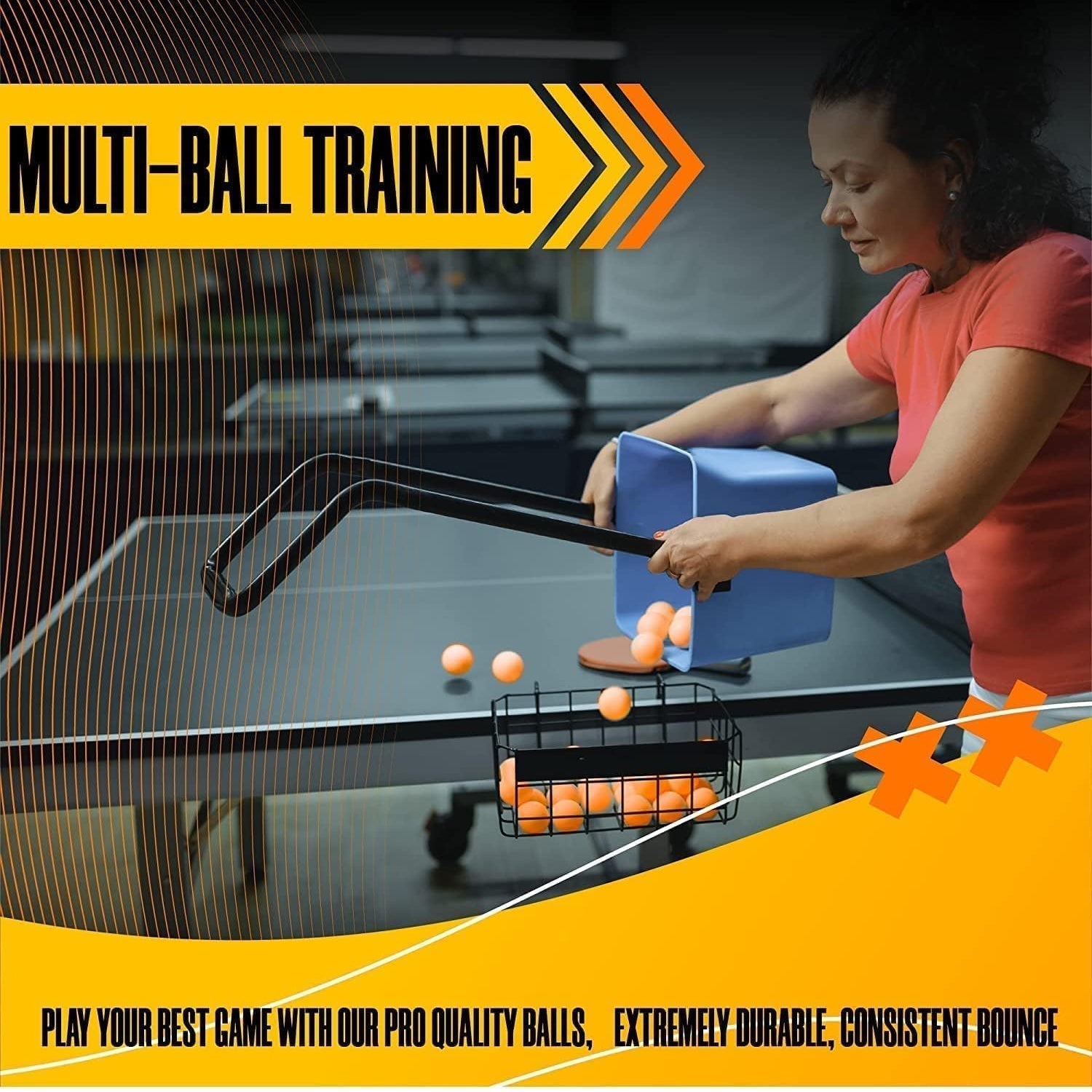 Star Seamless Table Tennis Balls (12 Pcs Set) Signature Kart