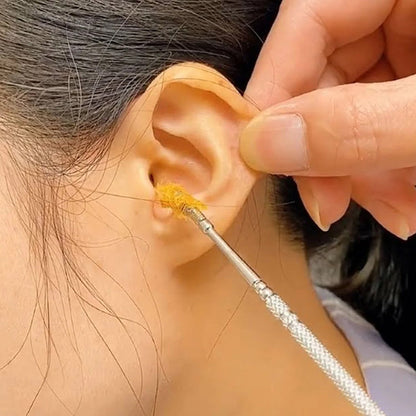 Ear Wax Removal Kit – Portable Ear Cleaning Tool with Keychain Holder (6 Pc) signaturekarts