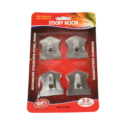 Self-Adhesive Stainless Hooks – Waterproof for Robes, Coats & Towels signaturekarts