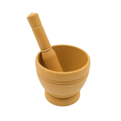 Mortar and Pestle Spice Grinder - Traditional Khalbatta for Kitchen Herb signaturekarts