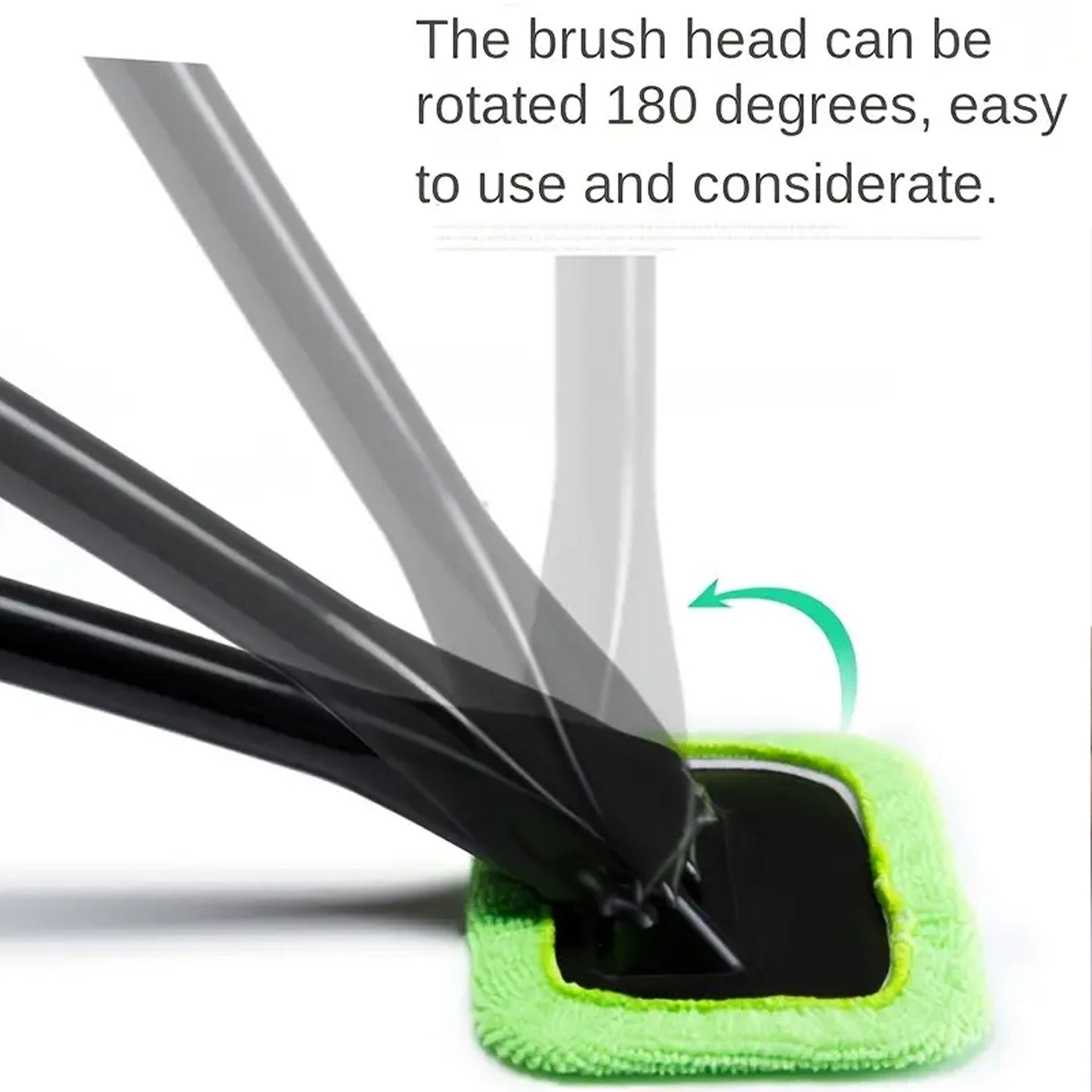 Windshield Clean Car Glass Cleaner Wiper With Microfiber Cloth (1 Pc / 38 Cm Long) Signaturekarts