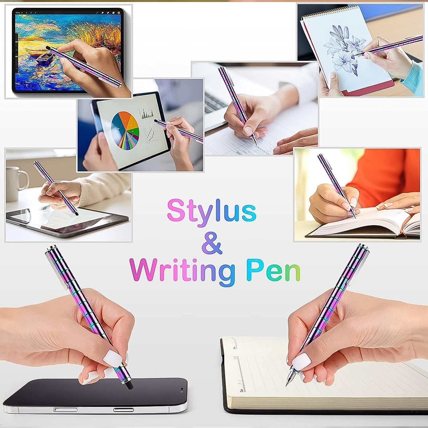 Multifunction Writing Magnetic Metal Pen, Office Magnet Pen (1 Pc) Signaturekarts