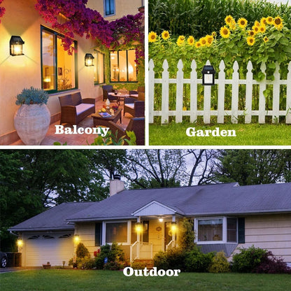 Solar Wall Lamp – Wireless Outdoor Light with Motion Sensor & 3 Modes signaturekarts