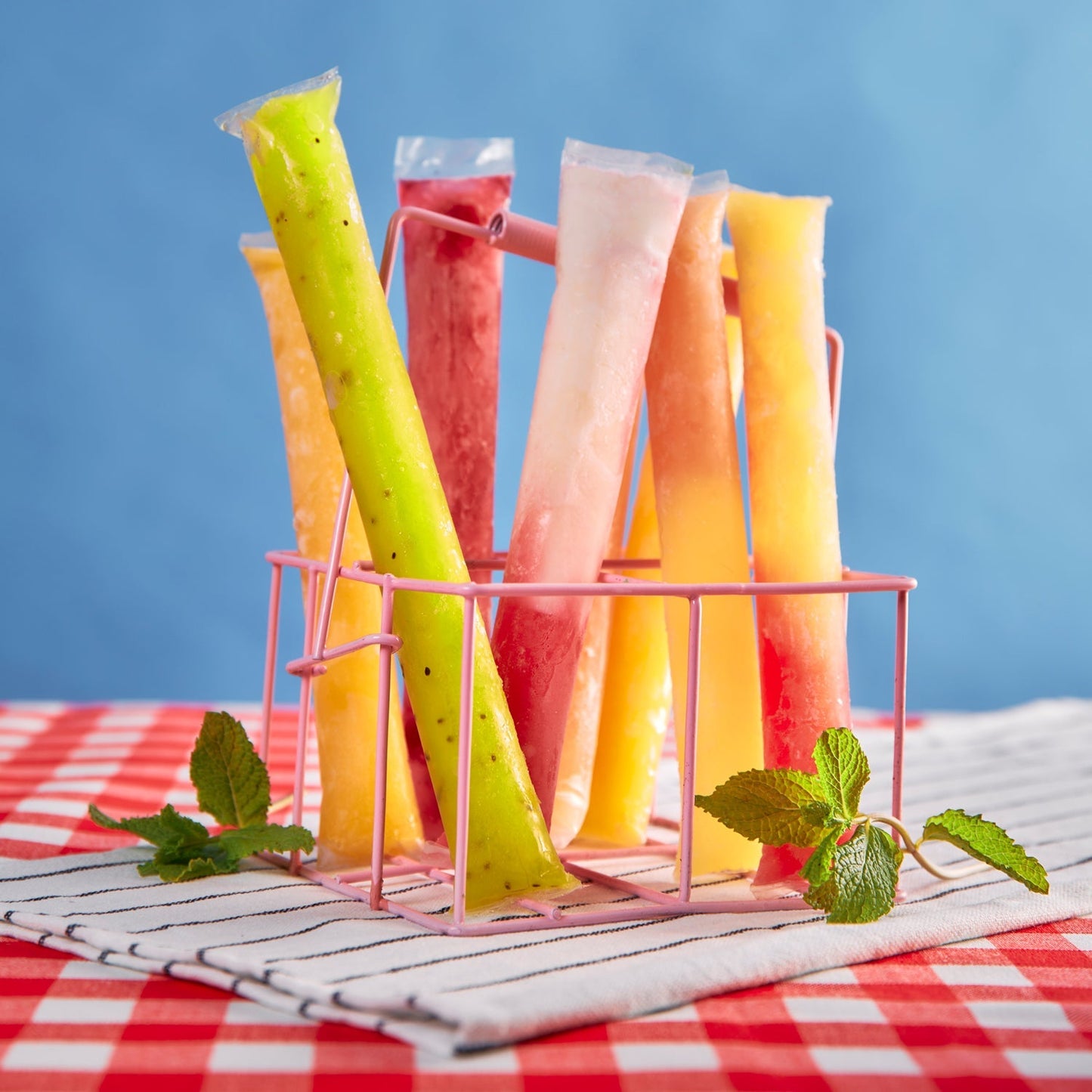 DIY Manual Popsicle Maker – Reusable Ice Cream Mold (Approx 20 Pcs Packing Bag) signaturekarts