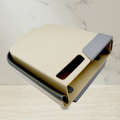 Foldable Hanging Trash Can – Space-Saving Waste Bin for Kitchen, Bathroom & Car signaturekarts