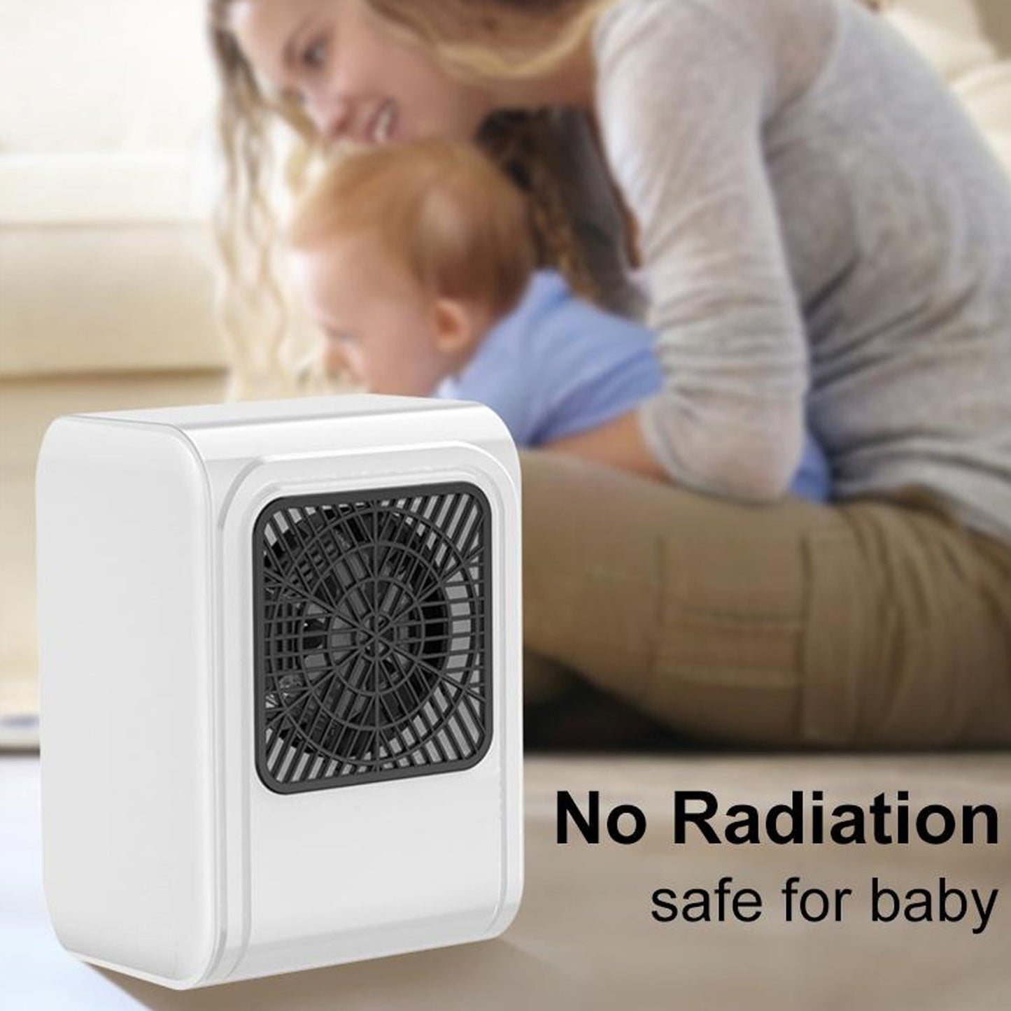 Room Heater 220V Brown Box Heater with Plug for Office & Bedroom Use signaturekarts