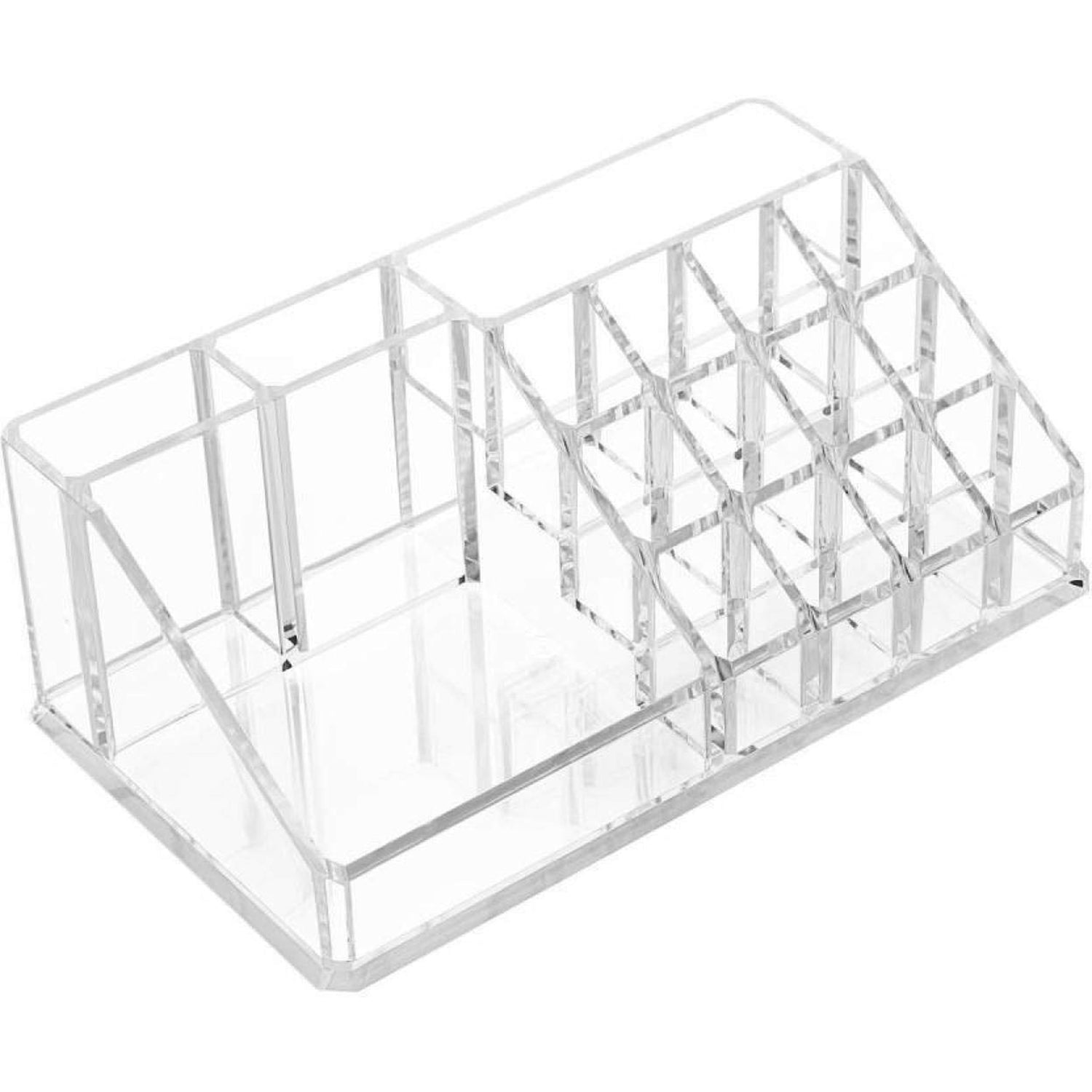 16 Compartment Cosmetic Makeup Jewellery Lipstick Storage Organiser Box Signature kart