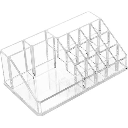 16 Compartment Cosmetic Makeup Jewellery Lipstick Storage Organiser Box Signature kart