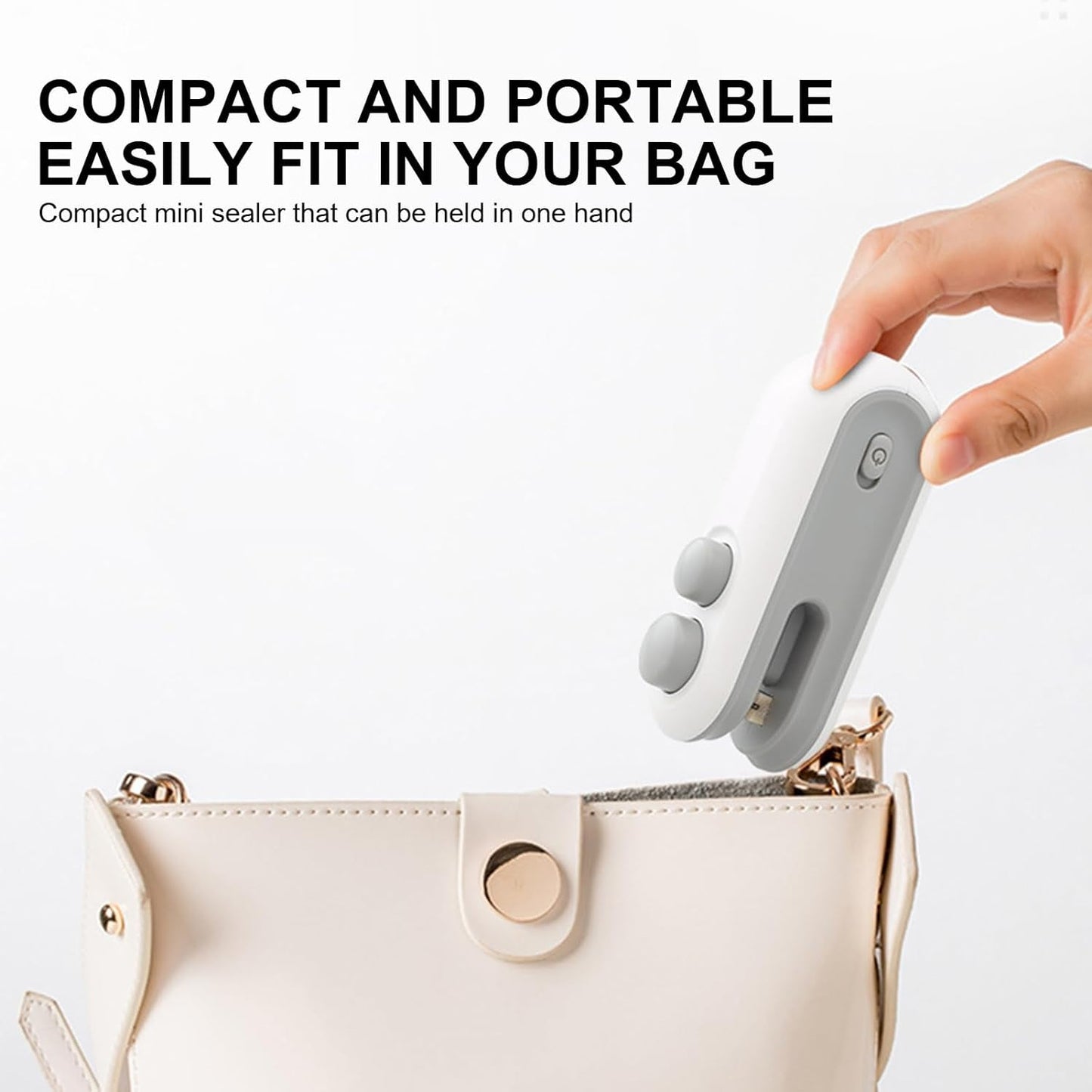 Mini Bag Sealer, 2 in 1 Seal & Cutter Heat Sealers Signaturekarts