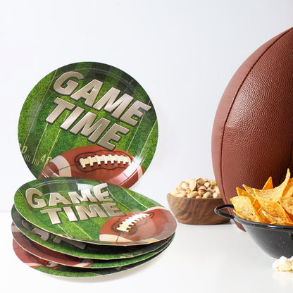 Round Plates Disposable Paper Plates Happy Birthday, Gift (10 Pcs Set / Mix Design) Signaturekarts