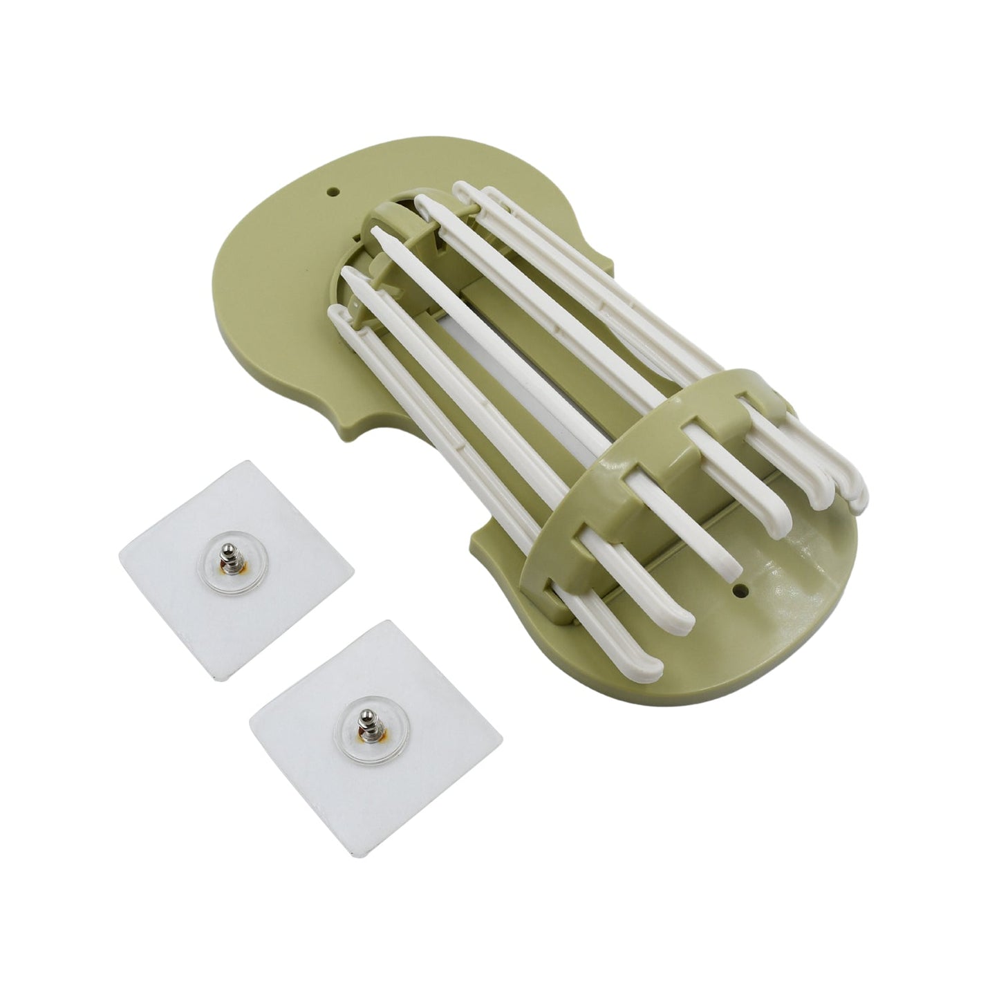 Plastic 7 in 1 Retractable Wall Mounted Pull Out Hanger for Kitchen Bath Signaturekarts