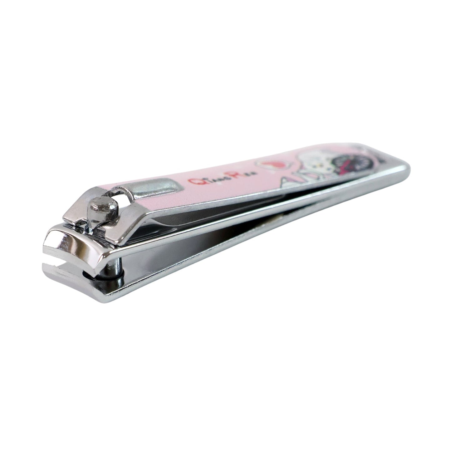 Cute Nail Clipper with Nail Catcher, Nail File - Stainless Steel (1 Pc) Signaturekarts