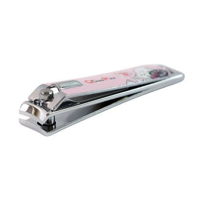 Cute Nail Clipper with Nail Catcher, Nail File - Stainless Steel (1 Pc) Signaturekarts