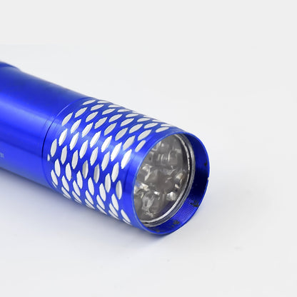 Portable Mini Torch – 9 LED Pocket Flashlight, Battery Operated (Mix Color) signaturekarts