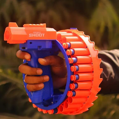 Amazing Toy Gun, Electric Gun for Children, 28 Soft Bullets for Youth Safety signaturekarts