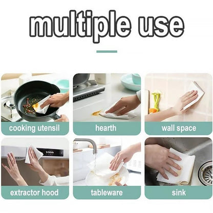 Strong Decontamination Kitchen Cleaning Wet Wipes for Grease & Glass (80 Pcs) signaturekarts