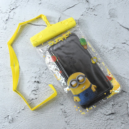 Waterproof Phone Pouch with Belt for All Android & iPhone Models (Mix Color) signaturekarts
