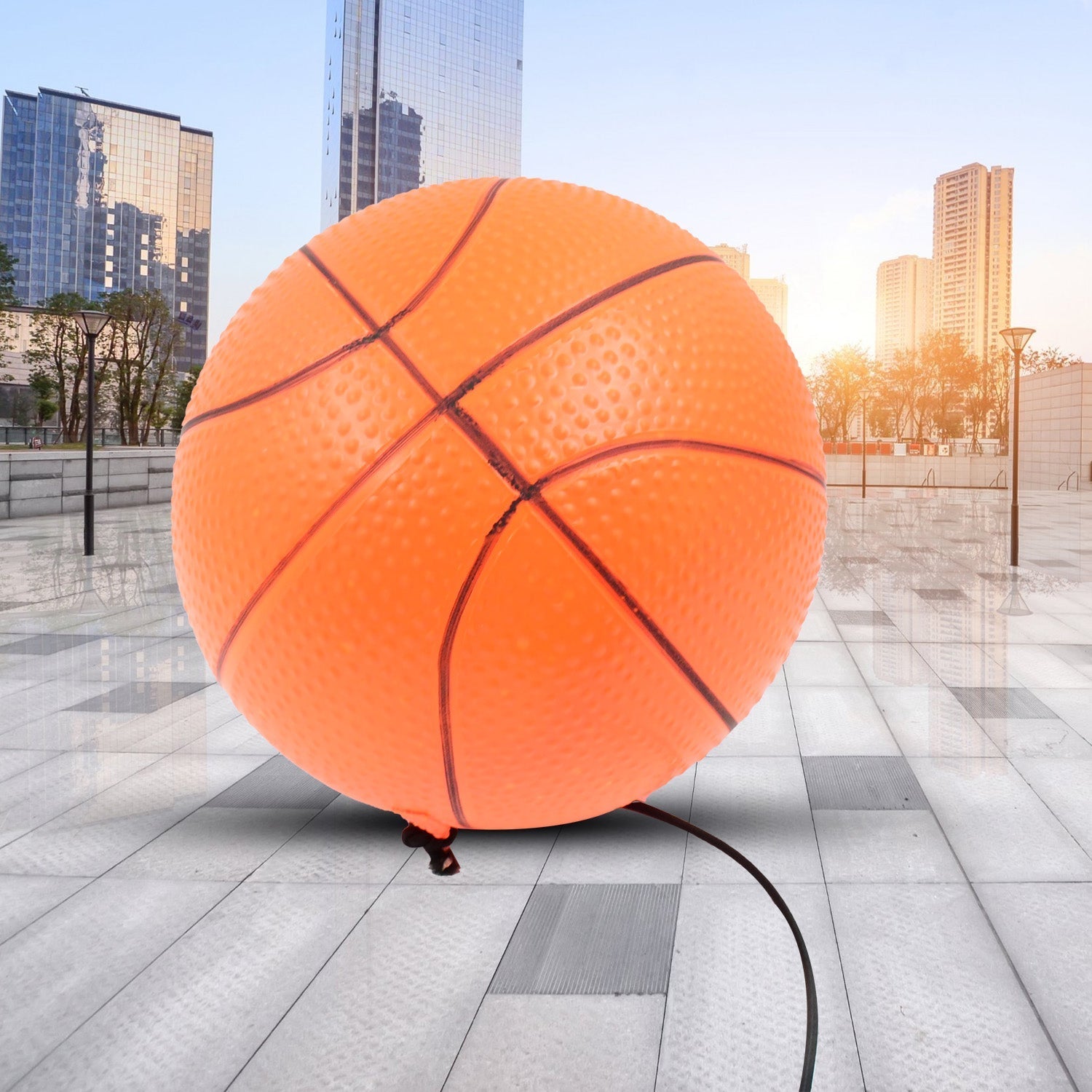 Football Rebound Ball with String (1 Set) Signaturekarts