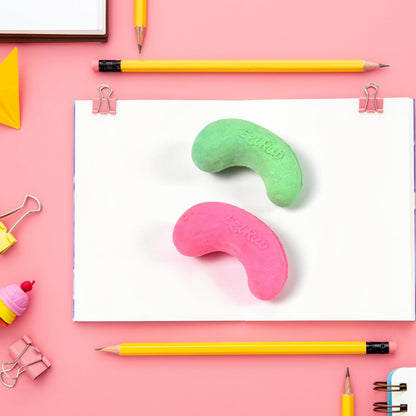 Cashew Nut Eraser Rubber Erasers (1 Pc / Mix Colour & Design) Signaturekarts