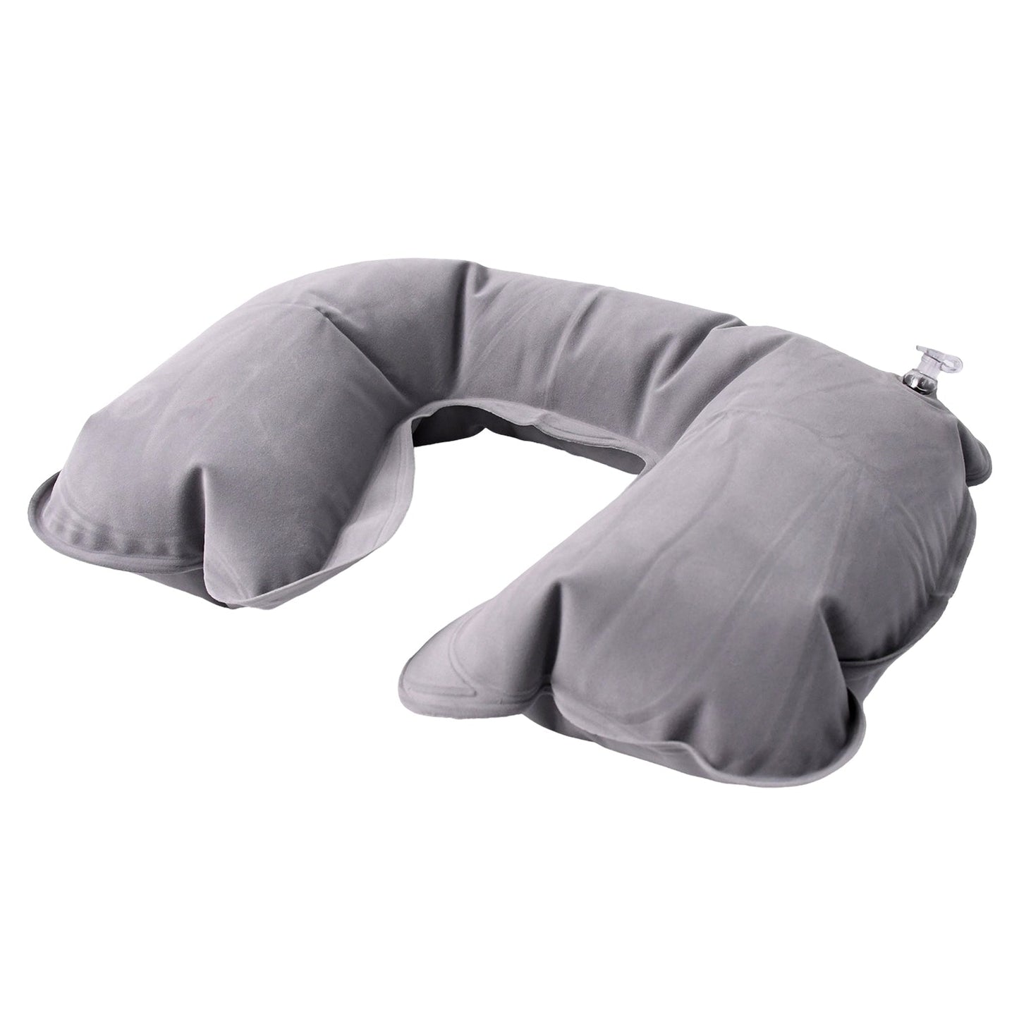 Inflatable & Foldable, Pillow U Shape Air Cushion Travel Pillow (1 Pc / Mix Color) Signature Kart