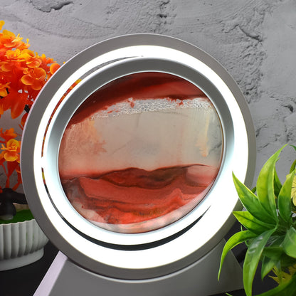 3D Liquid motion Display With LED Light (1 Pc) Signaturekarts
