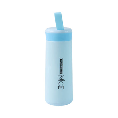 Plastic Water Bottle 400 ML Leak Proof Daily Use Bottle for Children Mix Color 1 Pc signaturekarts