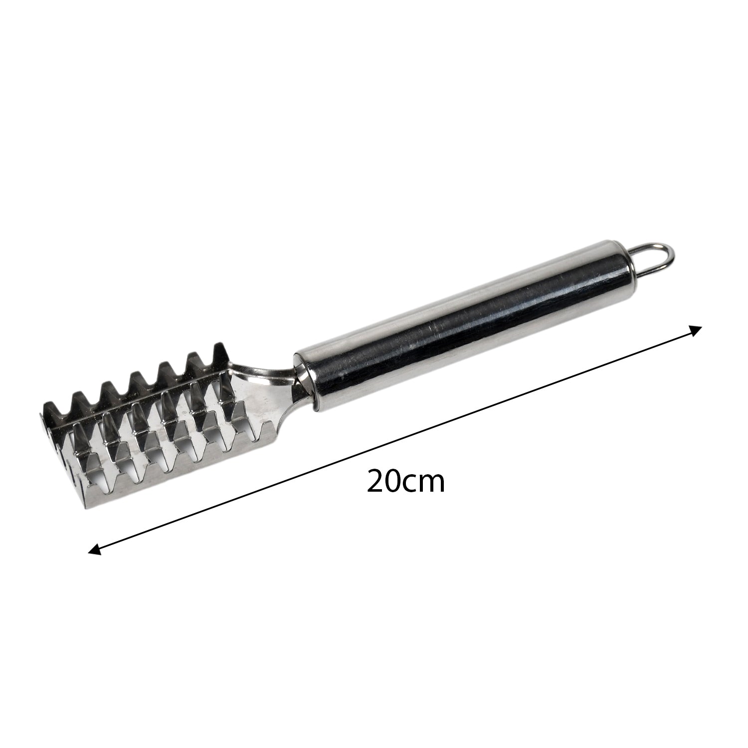 Stainless Steel Fish Scale Remover Scraper – Sawtooth Kitchen Tool signaturekarts