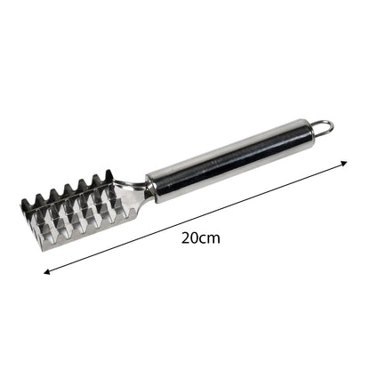 Stainless Steel Fish Scale Remover Scraper – Sawtooth Kitchen Tool signaturekarts