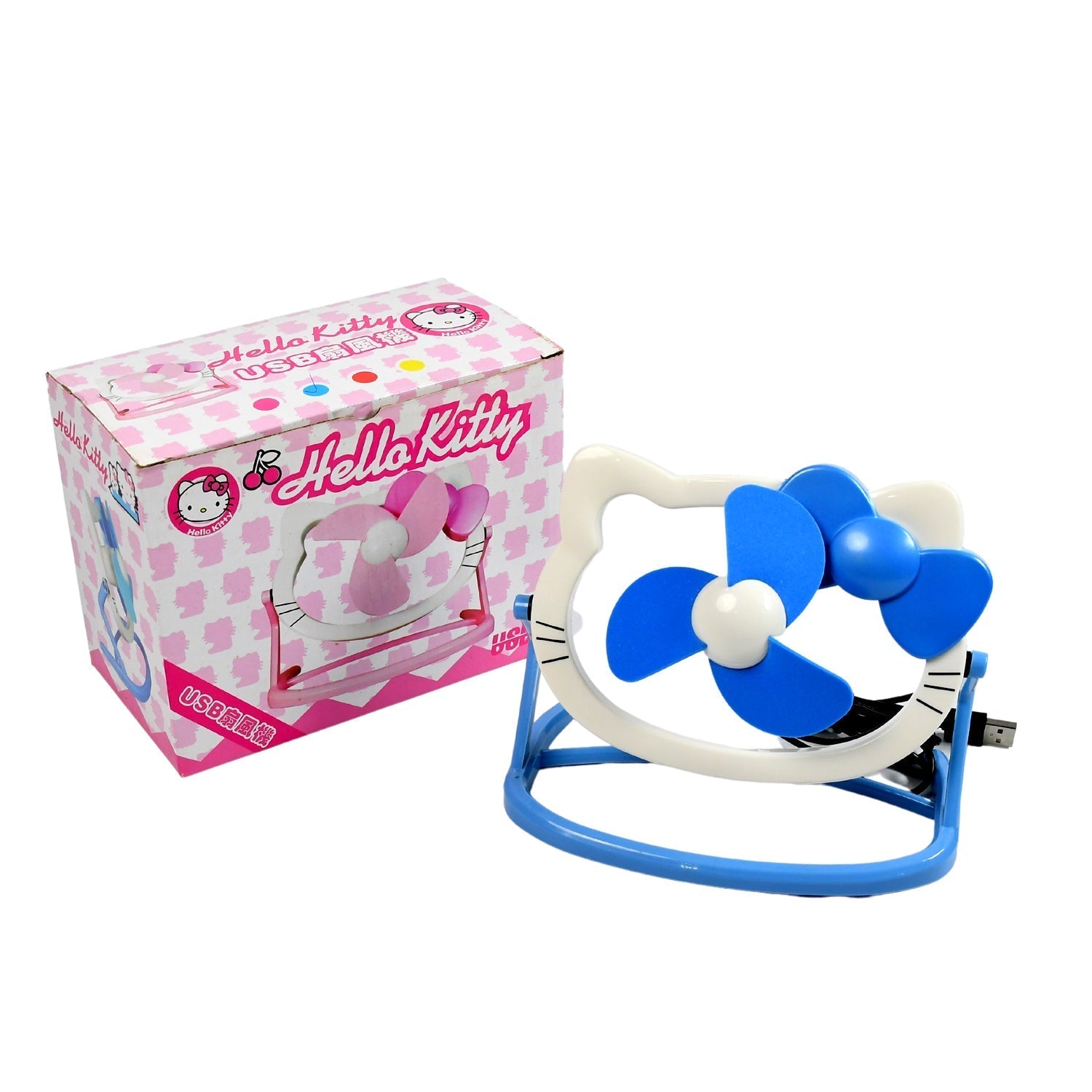 USB Mini Fan: Cute, Quiet & Portable Desk Buddy (Battery Not Included) signaturekarts