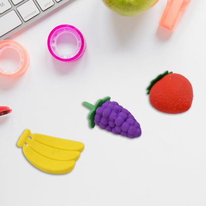 3D Food Fancy Colorful Erasers – Cute Novelty Eraser Set for Kids (1 Set) signaturekarts