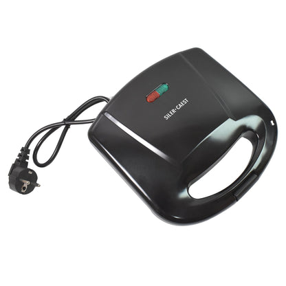 Sandwich Maker – Makes 2 Square Sandwiches, Non-Stick Plates, Easy to Clean Your Brand