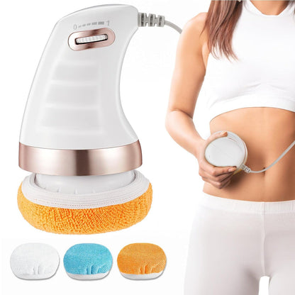 Body Sculpting Massager with 3 Pads – Adjustable Speed Handheld Body Massager signaturekarts
