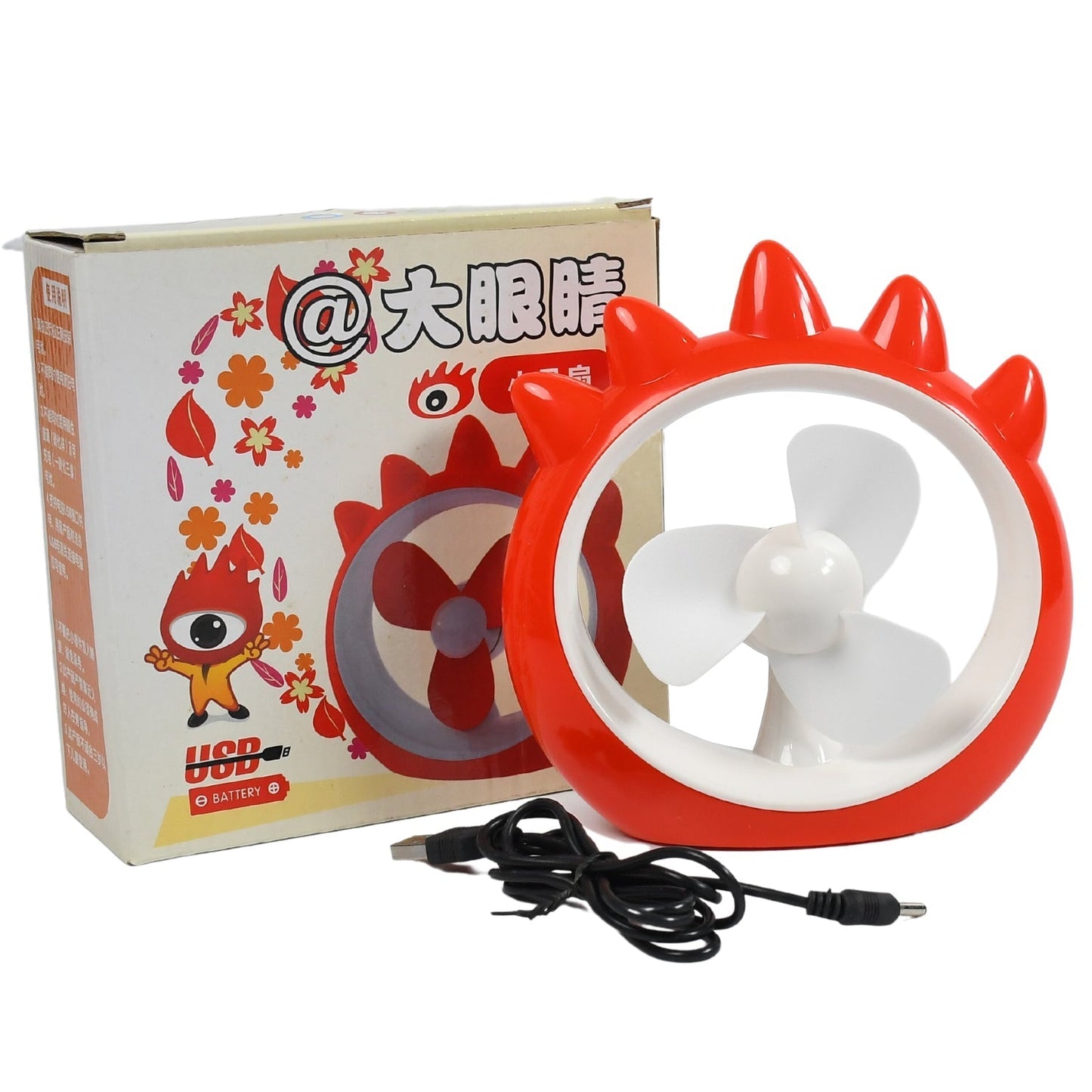 Mini Desktop Fan – USB Rechargeable Cooling Fan for Home, Office & Car signaturekarts