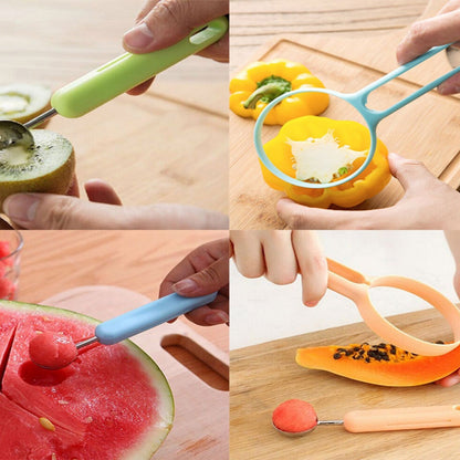 2-in-1 Fruit Peeler & Baller for Avocado & Watermelon (1 Pc, Kitchen) signaturekarts