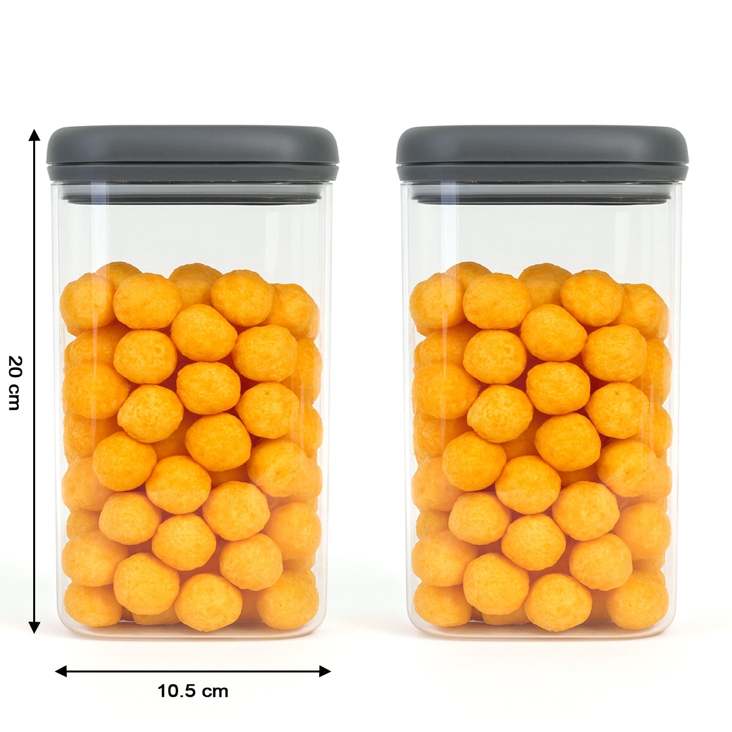 Supermom Airtight Kitchen Storage Containers – (2 Pc Set / 1500 ml) signaturekarts
